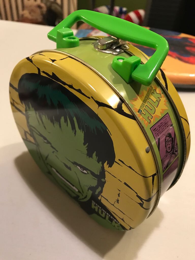 Hulk Tin Lunchbox  action figure collectible [Barcode 078678706623] - Main Image 2