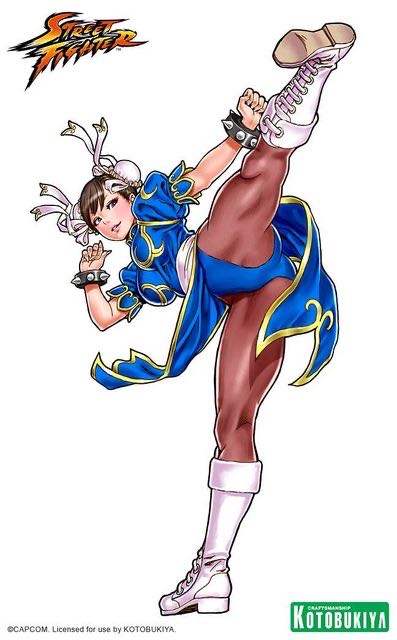 Chun-Li Bishoujo - Kotobukiya (Video Game Bishoujo) action figure collectible [Barcode 0798256822223] - Main Image 2