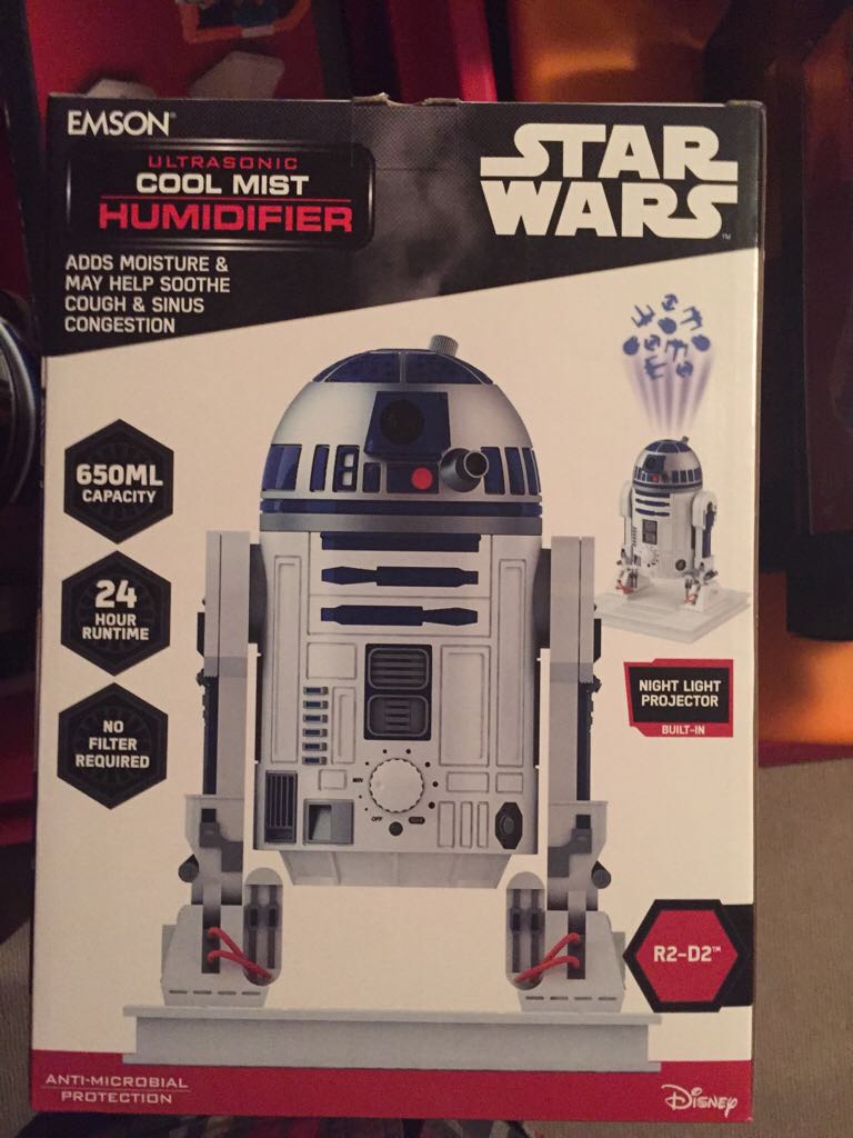 R2 D2 Humidifier - Emson (Star Wars Novelty Item) action figure collectible [Barcode 080313097072] - Main Image 2