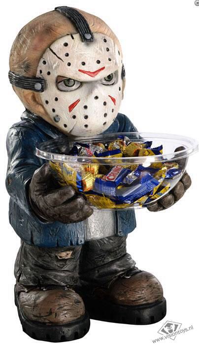Friday The 13th Candy bowl Holder - Rubie’s custom co (Horror Movies) action figure collectible [Barcode 082686682893] - Main Image 2