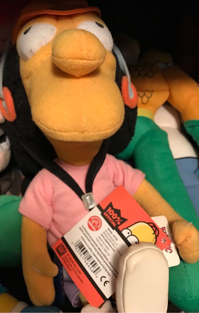 Simpsons Otto Plush  action figure collectible [Barcode 083361464469] - Main Image 1