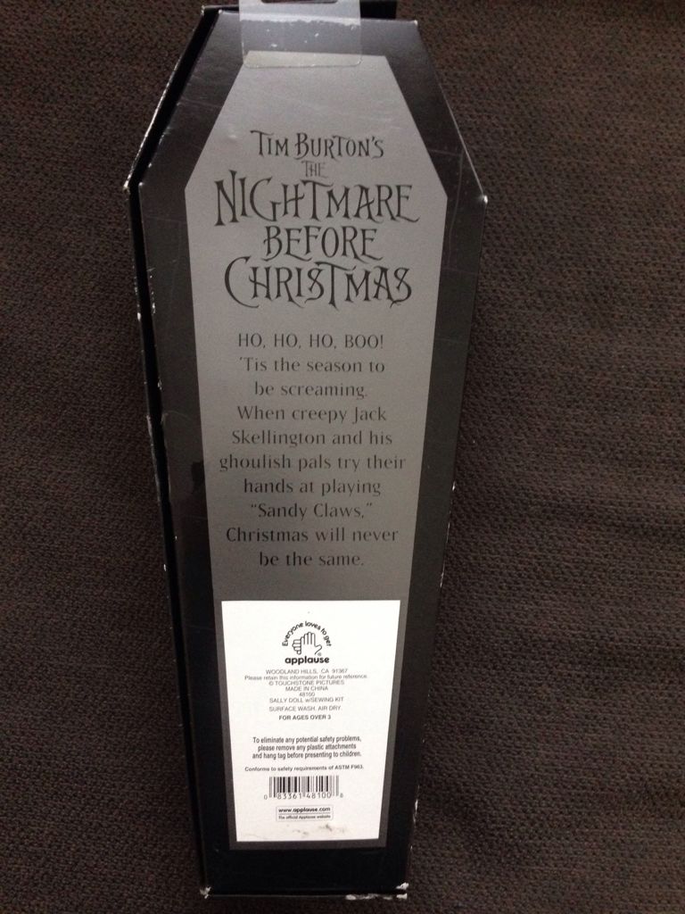 A Nightmare Before Christmas-Sally - Applause (The Nightmare Before Christmas) action figure collectible [Barcode 083361481008] - Main Image 2