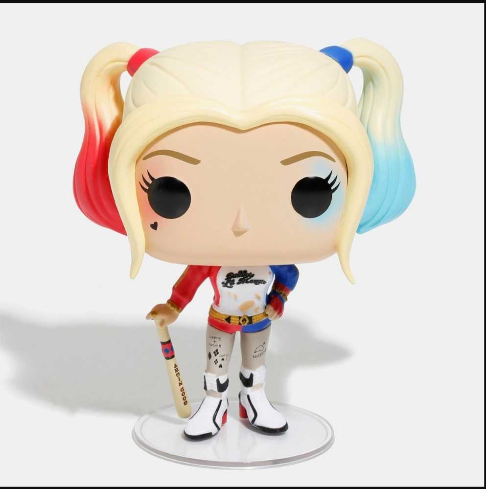 Funko Pop! Movies: Suicide Squad Action Harley Quinn with baseball bat - Funko (DC Suicide Squad Movie) action figure collectible [Barcode 0849803084011] - Main Image 3