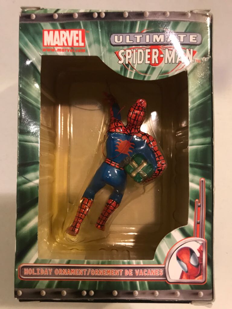 Ultimate Spiderman Christmas Ornament 2002  action figure collectible [Barcode 086131472251] - Main Image 2