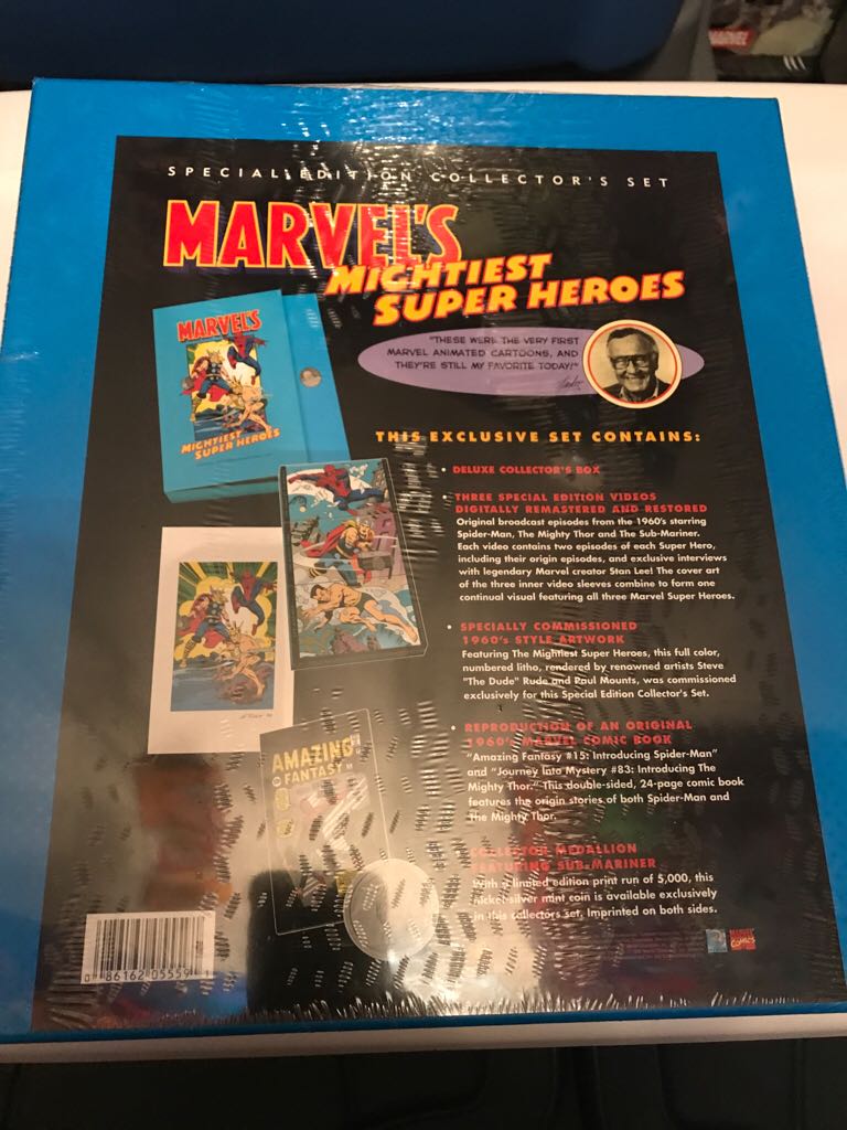 Marvels Mightiest Heroes Collector Set  action figure collectible [Barcode 086162055591] - Main Image 2