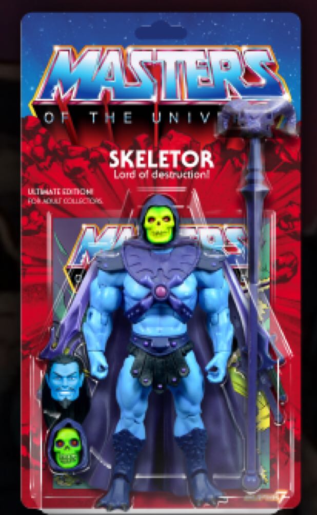 MOTU Ultimate Skeletor Super7 - Super 7 (Masters Of The Universe Classics (Ultimates)) action figure collectible [Barcode 086547344968] - Main Image 2