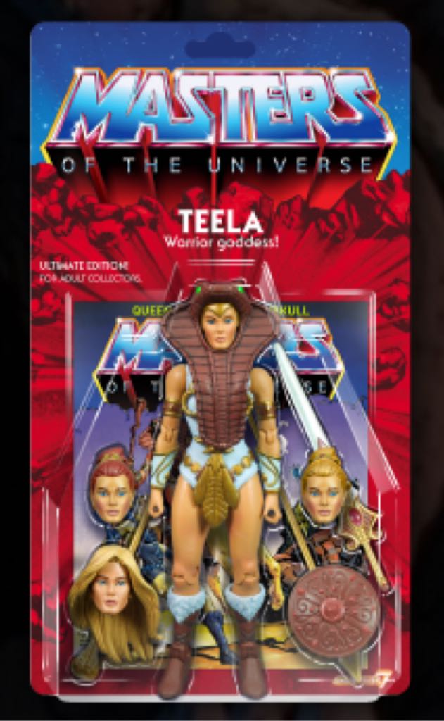 Teela - Super 7 (MOTUC Ultimates) action figure collectible [Barcode 086547344982] - Main Image 2