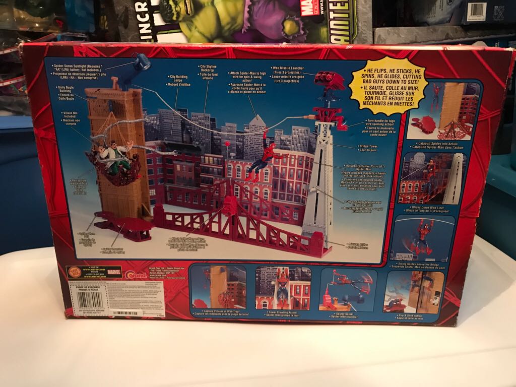 Spiderman Sky Ride Playset - Toy Biz Inc action figure collectible [Barcode 086892700556] - Main Image 2