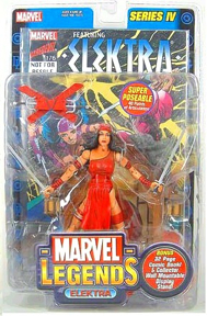 Elektra - Toybiz (Marvel Legends) action figure collectible [Barcode 086892703762] - Main Image 2