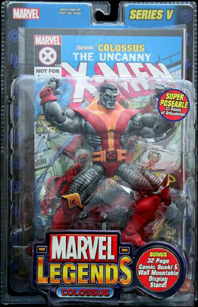 Toybiz Marvel Legends Series V COLOSSUS - Toy Biz (Marvel Legends- Toybiz) action figure collectible [Barcode 086892703861] - Main Image 2