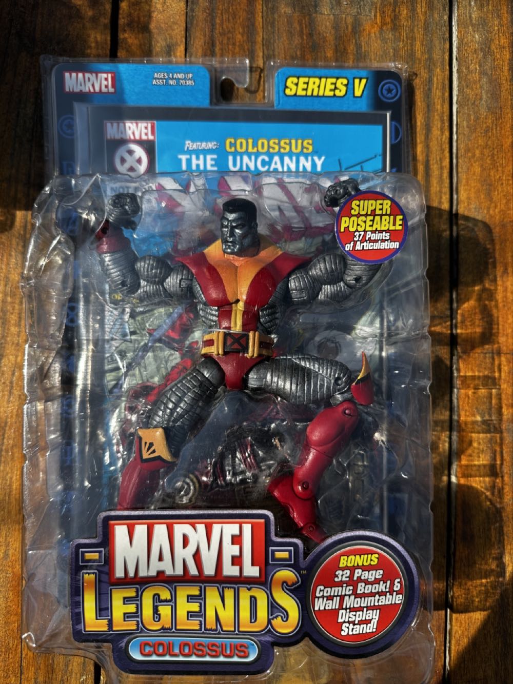 Toybiz Marvel Legends Series V COLOSSUS - Toy Biz (Marvel Legends- Toybiz) action figure collectible [Barcode 086892703861] - Main Image 3