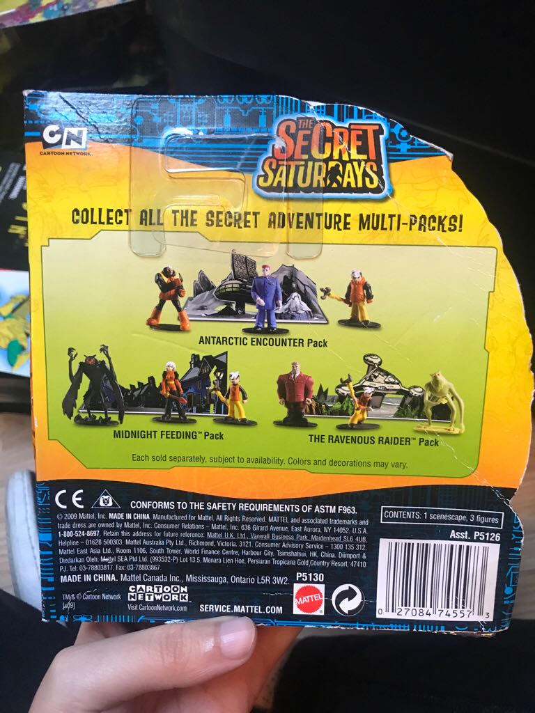 The Secret Saturdays Midnight Feeding Zak Drew Owlman  action figure collectible [Barcode 027084745573] - Main Image 2