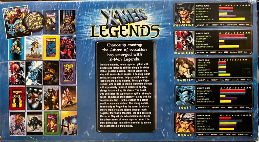 X-Men Legends - Toy Biz (ToyBiz Marvel Legends Box Sets) action figure collectible [Barcode 086892703984] - Main Image 2