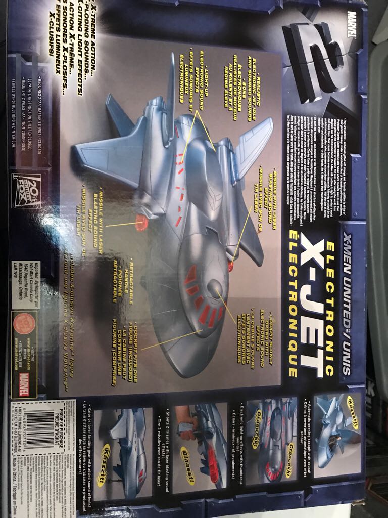 X2 Electronic X-jet  action figure collectible [Barcode 086892707128] - Main Image 2