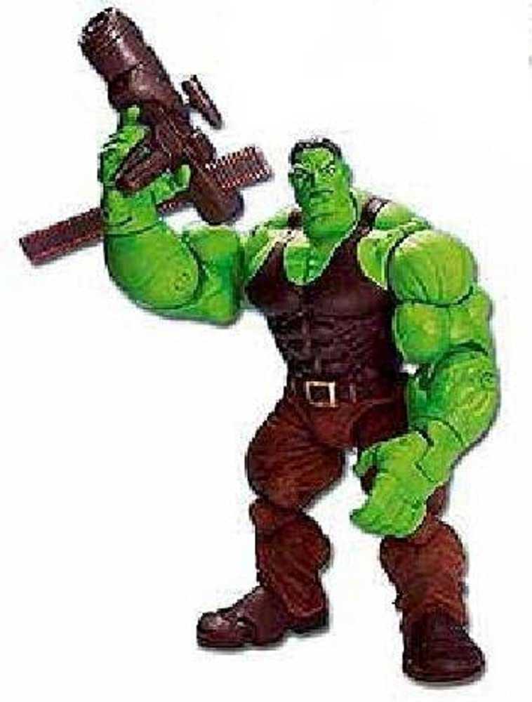 Toybiz Incredible Hulk Classics Smart Hulk Super Poseable RARE GEM! - Toy Biz (The Incredible Hulk) (Hulk) action figure collectible [Barcode 086892708026] - Main Image 3