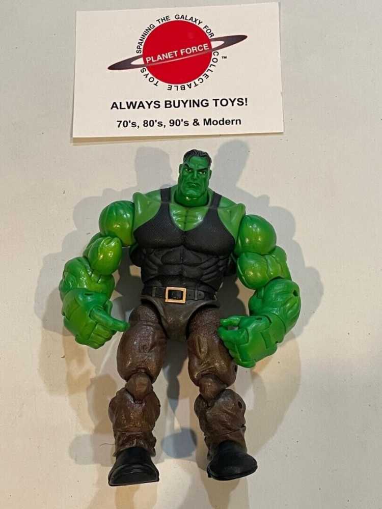 Toybiz Incredible Hulk Classics Smart Hulk Super Poseable RARE GEM! - Toy Biz (The Incredible Hulk) (Hulk) action figure collectible [Barcode 086892708026] - Main Image 4