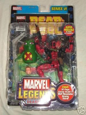 Marvel Legends Deadpool Toy Biz - Hasbro (Marvel Legend Series) action figure collectible [Barcode 086892711088] - Main Image 2