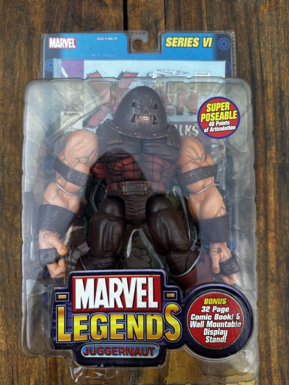 Juggernaut - Marvel Legends (Marvel (X-men)) action figure collectible [Barcode 086892711095] - Main Image 4