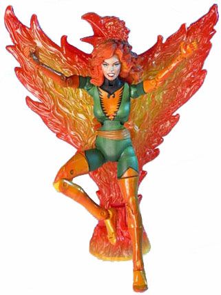 Phoenix - Toy Biz (Marvel Legends) action figure collectible [Barcode 086892711118] - Main Image 2