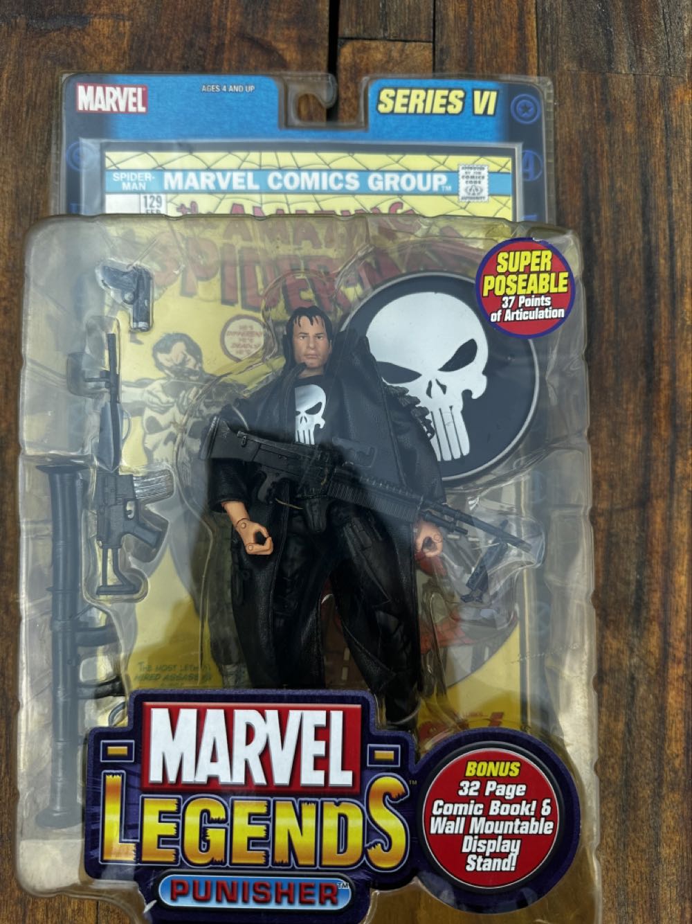 Marvel Legends Punisher Toy biz - Toybiz (Marvel Legends) action figure collectible [Barcode 086892711125] - Main Image 3