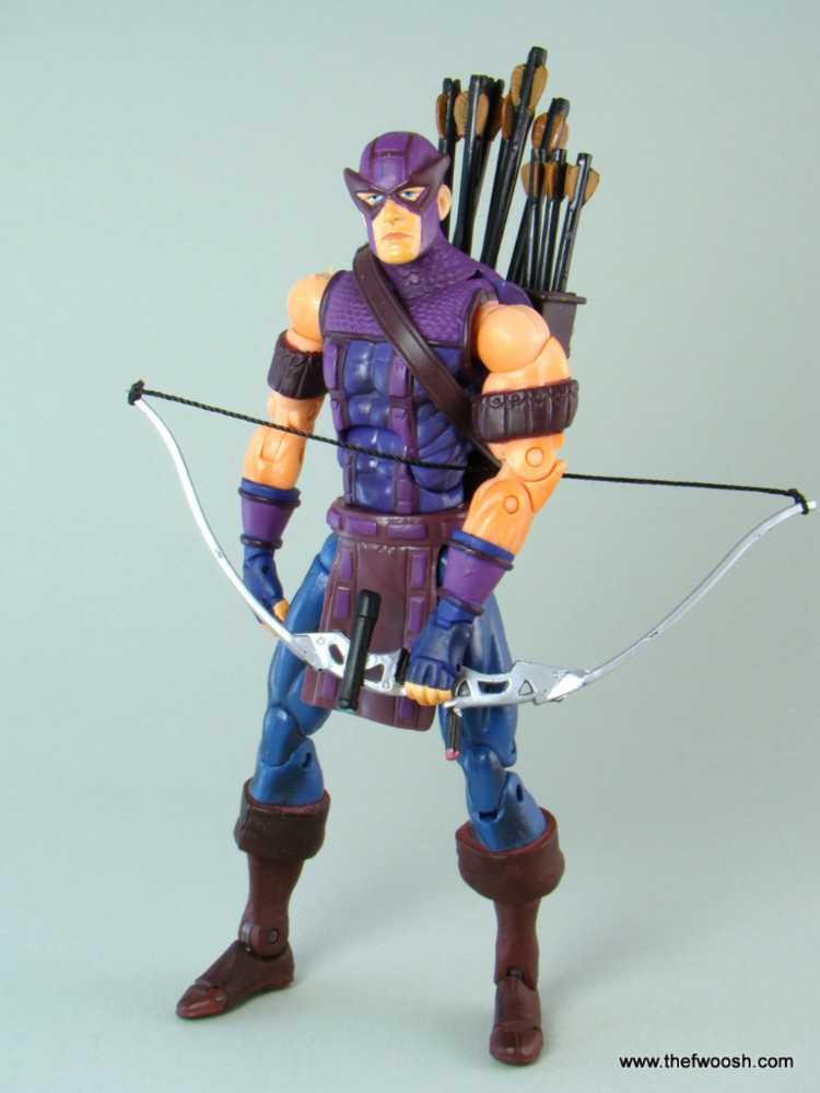 Toybiz Marvel legends Series VII - Hawkeye - Toy Biz (Marvel Legends) action figure collectible [Barcode 086892711187] - Main Image 3