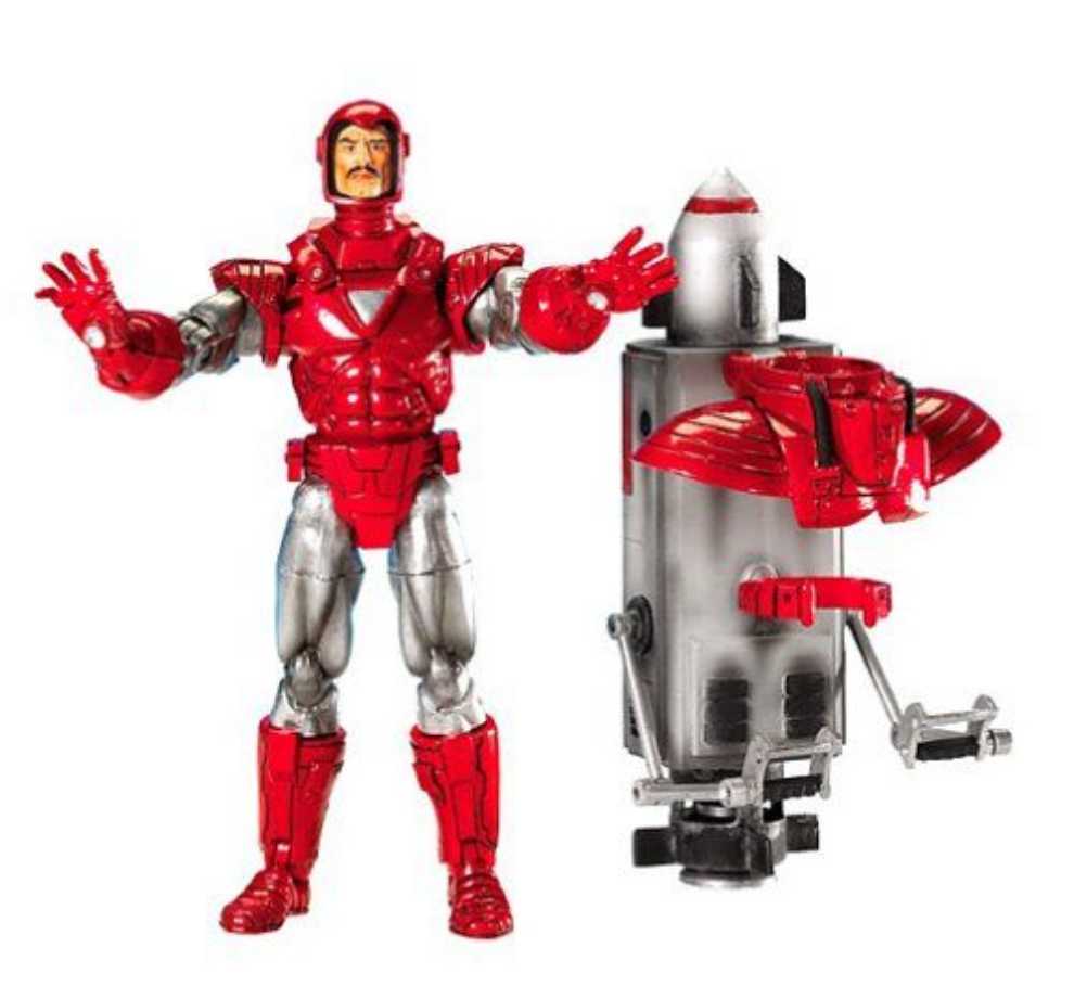 Toybiz Marvel Legends Series VII  Iron Man (Silver Centurion) - Toy Biz (Marvel: Legends: 6”) action figure collectible [Barcode 086892711200] - Main Image 4