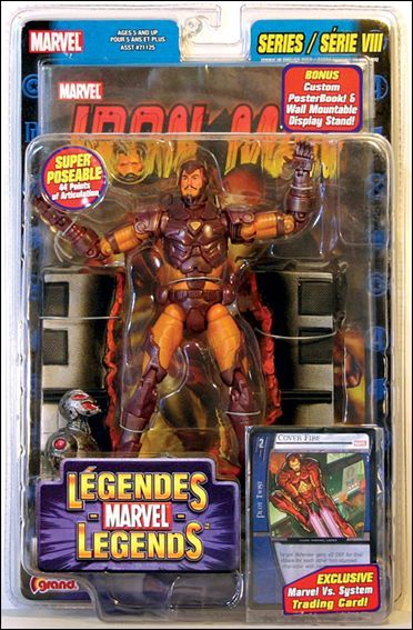 Iron Man (Mark 21) - Toy Biz (Marvel Legends) action figure collectible [Barcode 086892711279] - Main Image 2