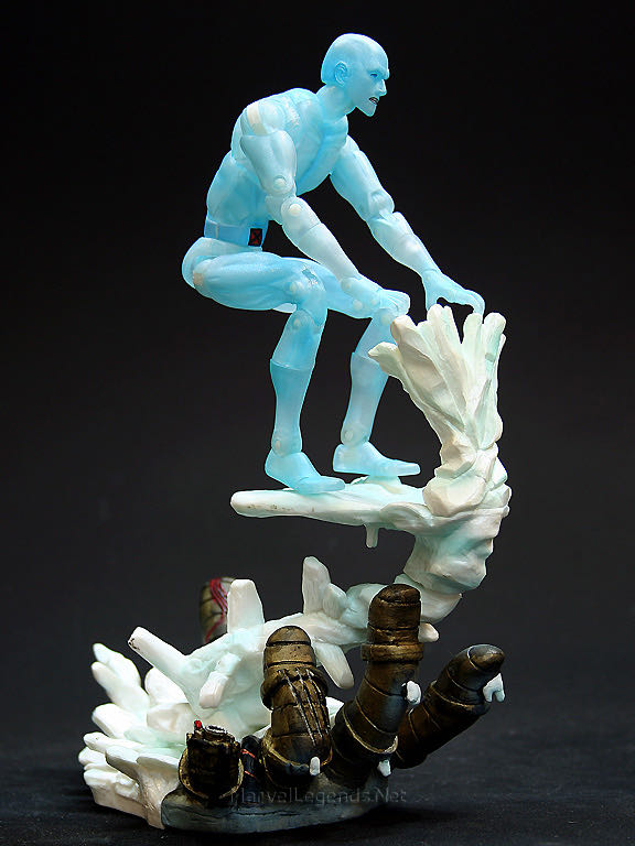 Toybiz Marvel Legends Series VIII - Ice Man - Toybiz (Marvel Legends) action figure collectible [Barcode 086892711286] - Main Image 3