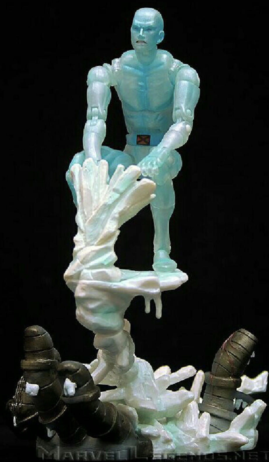 Toybiz Marvel Legends Series VIII - Ice Man - Toybiz (Marvel Legends) action figure collectible [Barcode 086892711286] - Main Image 4