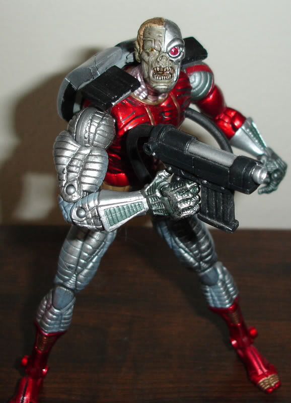 Marvel Legends Deathlok  Toy Biz - Toy Biz (Marvel Legends - Galatus Series) action figure collectible [Barcode 086892711392] - Main Image 2