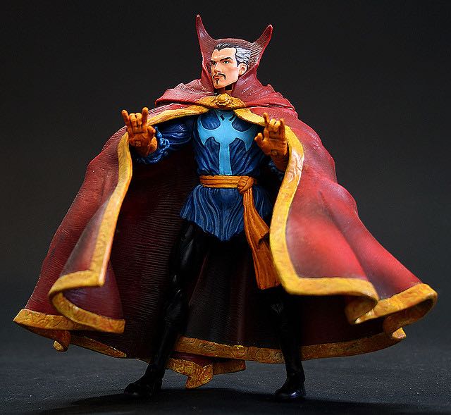 Dr. Strange - Toy Biz (Marvel Legends - Galactus BAF) action figure collectible [Barcode 086892711408] - Main Image 2
