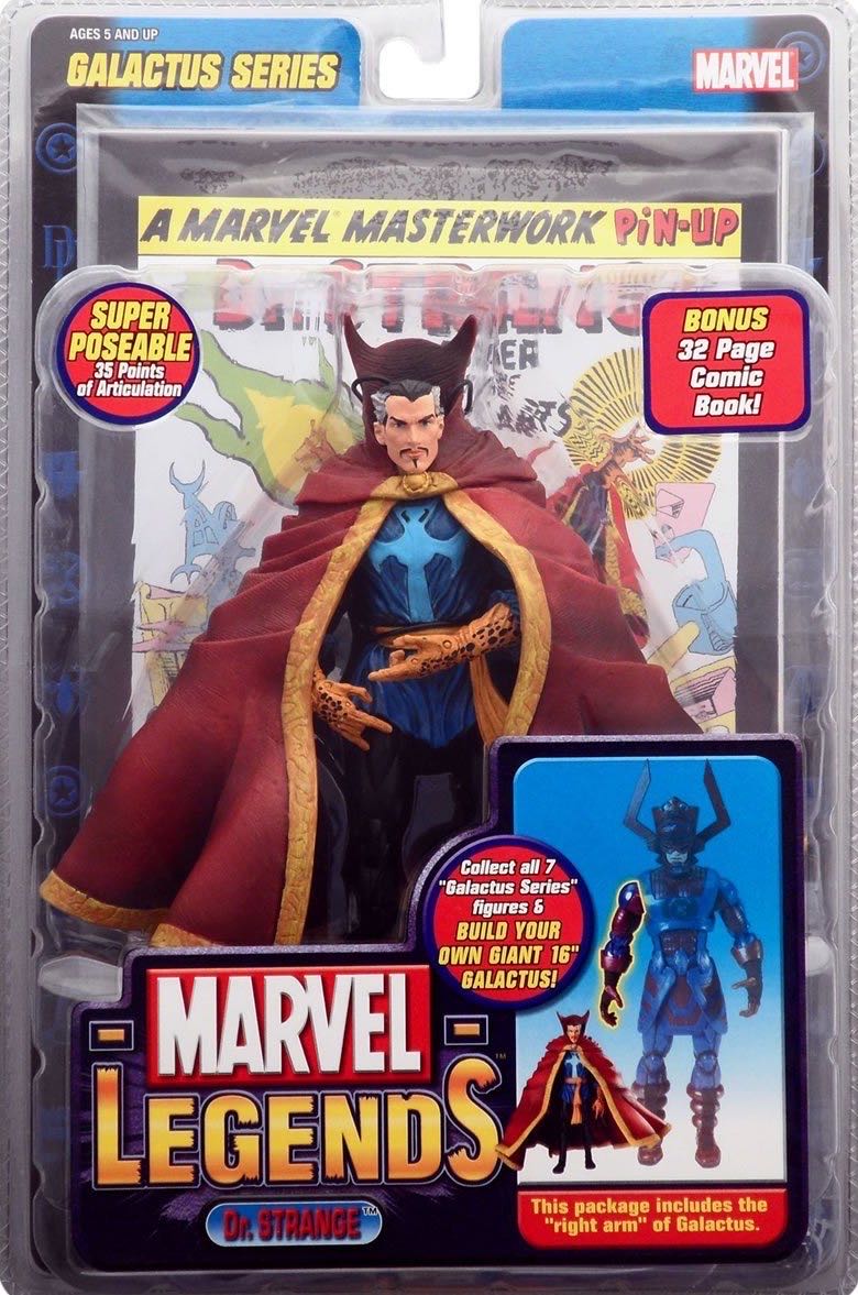 Dr. Strange - Toy Biz (Marvel Legends - Galactus BAF) action figure collectible [Barcode 086892711408] - Main Image 3