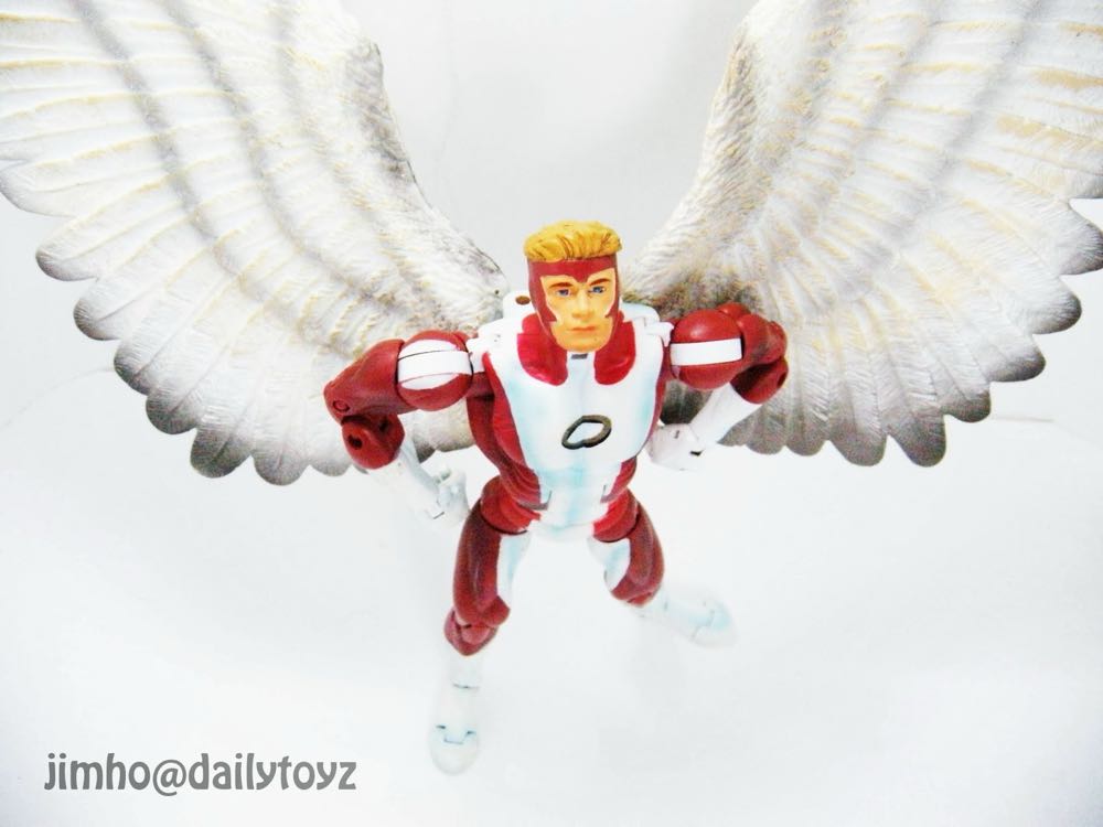 Angel (Red) - Toybiz (Marvel Legends - Series 10 (Sentinel)) action figure collectible [Barcode 086892711491] - Main Image 3