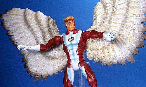 Angel (Red) - Toybiz (Marvel Legends - Series 10 (Sentinel)) action figure collectible [Barcode 086892711491] - Main Image 4