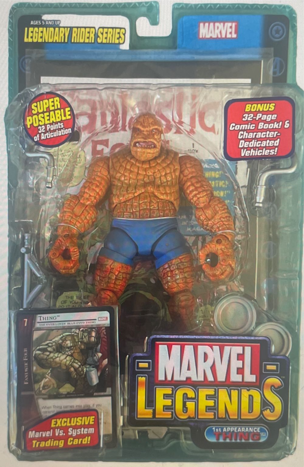 Thing (1st Appearance) - Marvel Legends (Marvel (Fantastic Four)) action figure collectible [Barcode 086892711569] - Main Image 3
