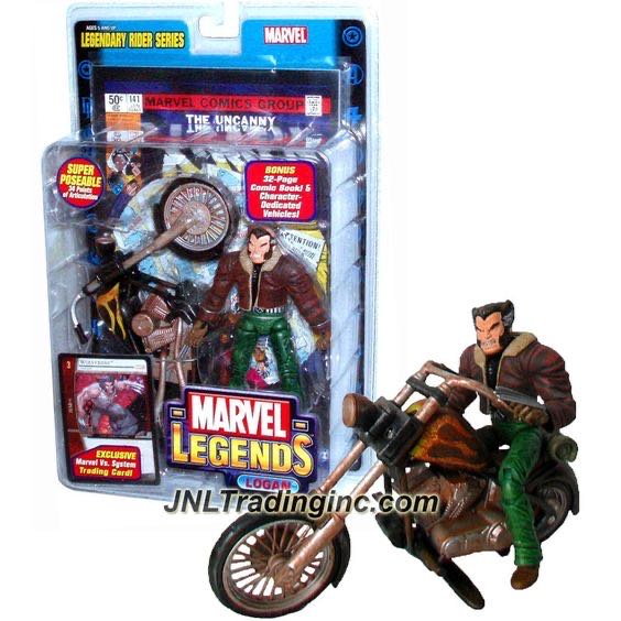 ** SELL TODAY ** Wolverine (with bike) - Marvel Legends (Marvel (X-men)) action figure collectible [Barcode 086892711576] - Main Image 3
