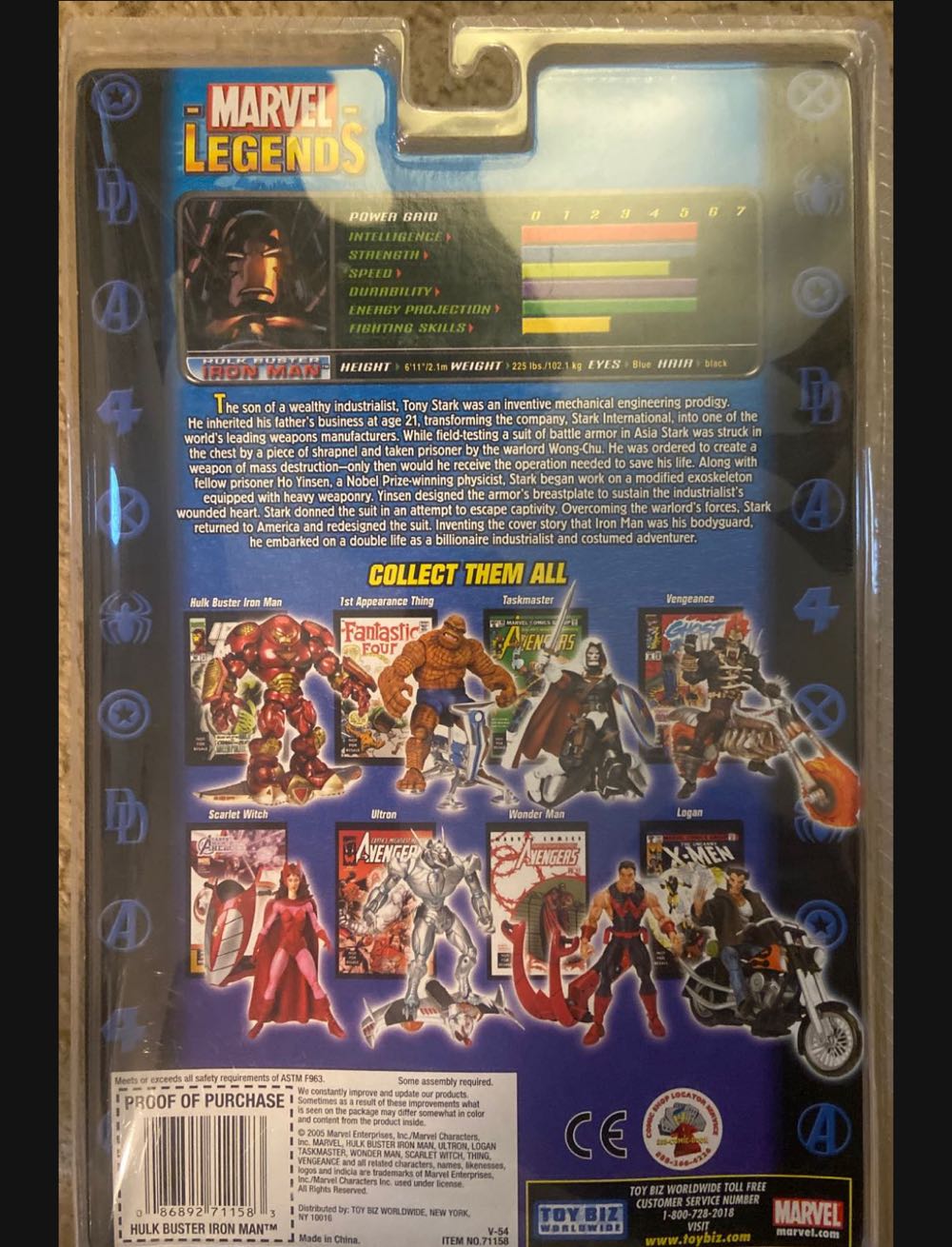 Iron Man (HulkBuster) - Marvel Legends (Marvel (Avengers - Iron Man)) action figure collectible [Barcode 086892711583] - Main Image 4