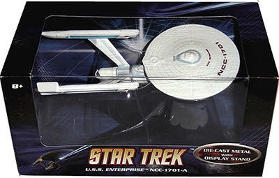 Star Trek Hot Wheels: USS Enterprise NCC-1701 Refit (Die-Cast Metal) - Mattel (Hot Wheels) (Star Trek Starships) action figure collectible [Barcode 027084760675] - Main Image 3