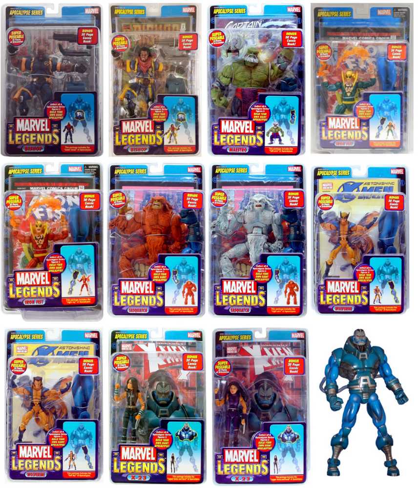 Apocalypse Maestro - Toy Biz (Marvel Legends Apocalypse) action figure collectible [Barcode 086892711682] - Main Image 4