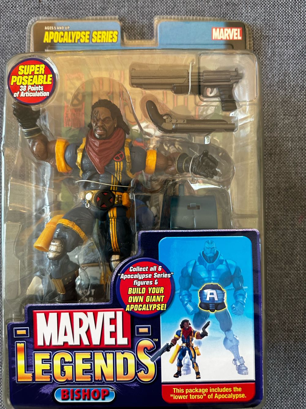 Bishop - Toy Biz (Marvel Legends) action figure collectible [Barcode 086892711699] - Main Image 4