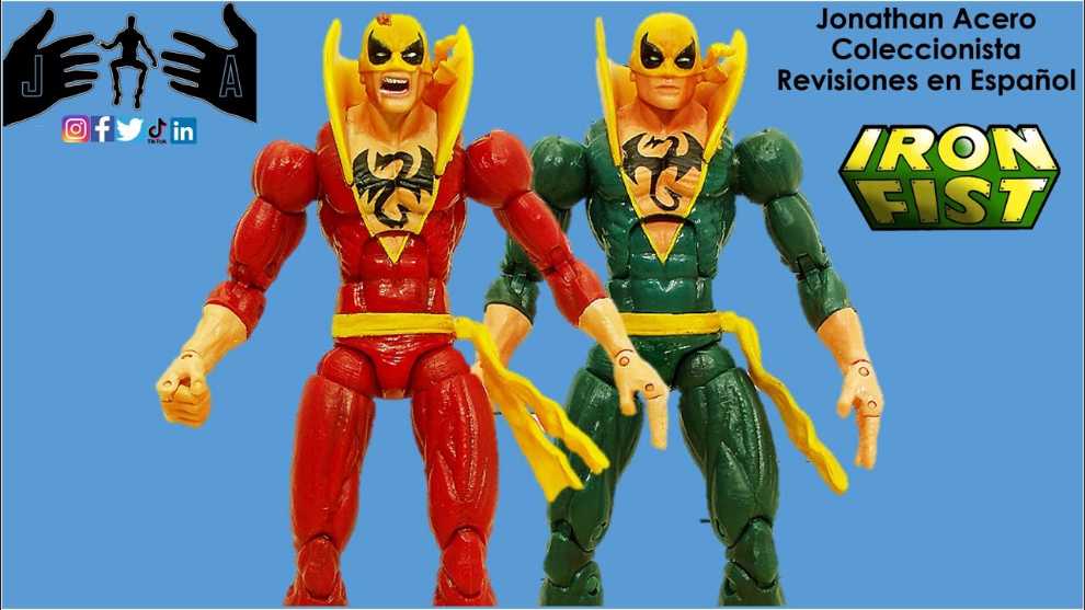 Apocalypse Iron Fist (Variant) - Toybiz (Marvel Legends) action figure collectible [Barcode 086892711743] - Main Image 4