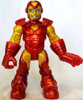 Spider-Man & Friends Iron Man - Toy Biz (Spider-man & Friends) action figure collectible [Barcode 086892712474] - Main Image 2