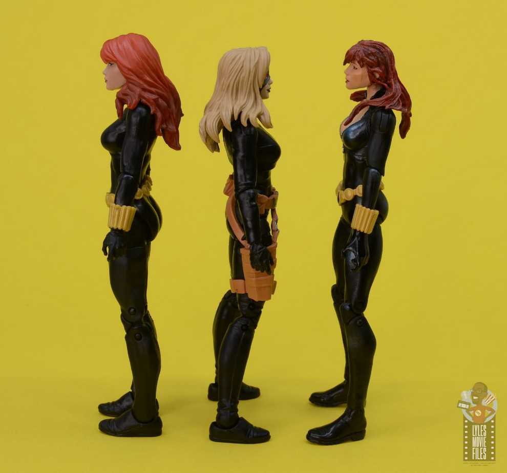 Toybiz Marvel Legends Series VIII Black Widow Yelena Belova Blonde Variant  - Toybiz (ToyBiz Marvel Legends) action figure collectible [Barcode 086892713044] - Main Image 4