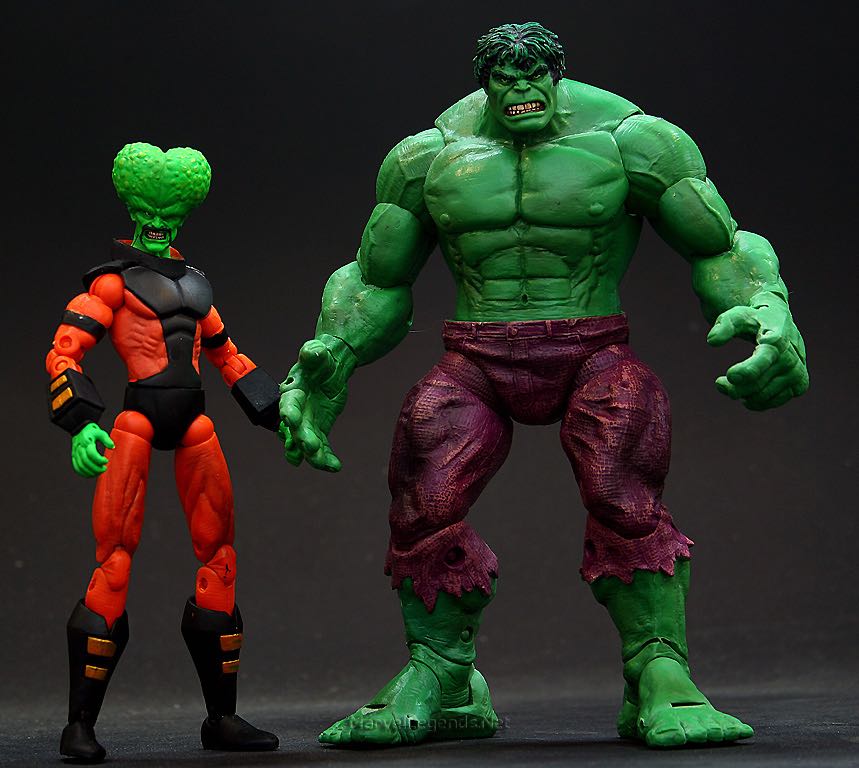 Hulk Vs The Leader (Marvel Legends Face Off) - Toy Biz (Marvel Legends Face Off) action figure collectible [Barcode 086892713372] - Main Image 2