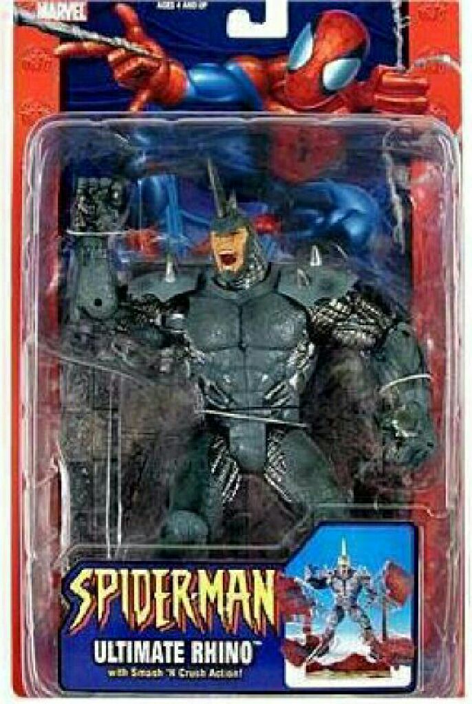 Spider-Man: Ultimate Rhino - Toy Biz (Spider-Man) action figure collectible [Barcode 086892718711] - Main Image 2