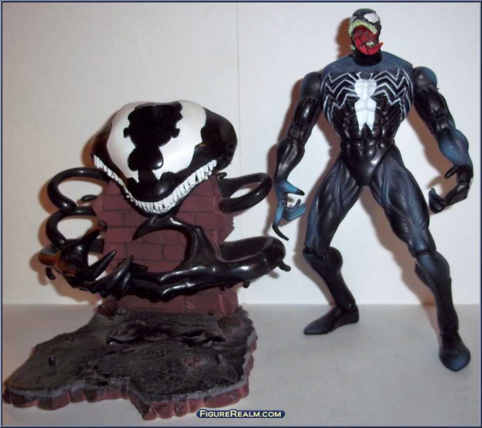 Toybiz Marvel Legends Series Spider-Man Classics Series VENOM (Spider-Man Trap Base Edition) - Toybiz (Marvel Legends- Toybiz) action figure collectible [Barcode 086892721582] - Main Image 4