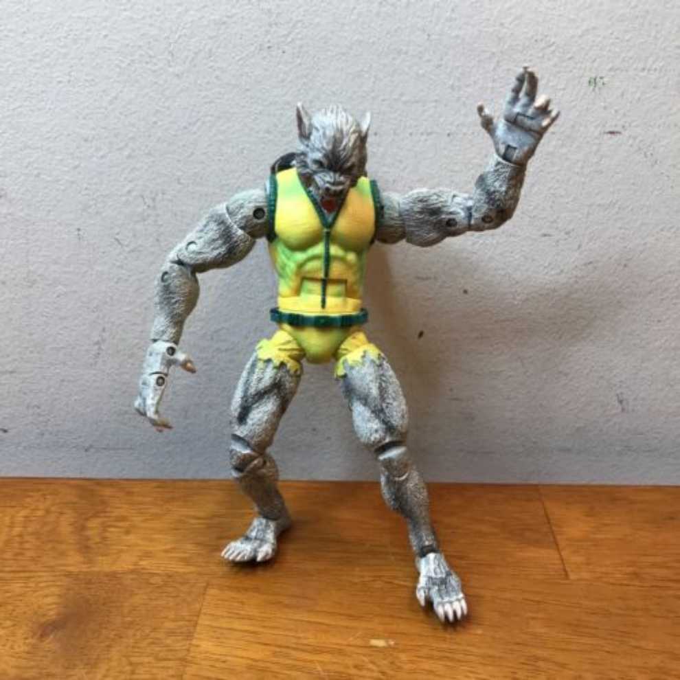 Toybiz SPIDER-MAN Classics The Amazing Spider-Man Howling Man-Wolf - Toybiz (Amazing Spider-Man) action figure collectible [Barcode 086892721865] - Main Image 3