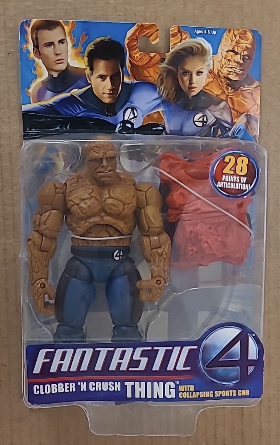 Thing - Toy Biz (Marvel (Fantastic Four - 2000s Movies)) action figure collectible [Barcode 086892722169] - Main Image 3