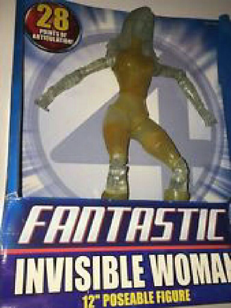 Fantastic 4 Invisible Woman 12 inch Poseable Figure  (Fantastic Four) action figure collectible [Barcode 086892722848] - Main Image 1