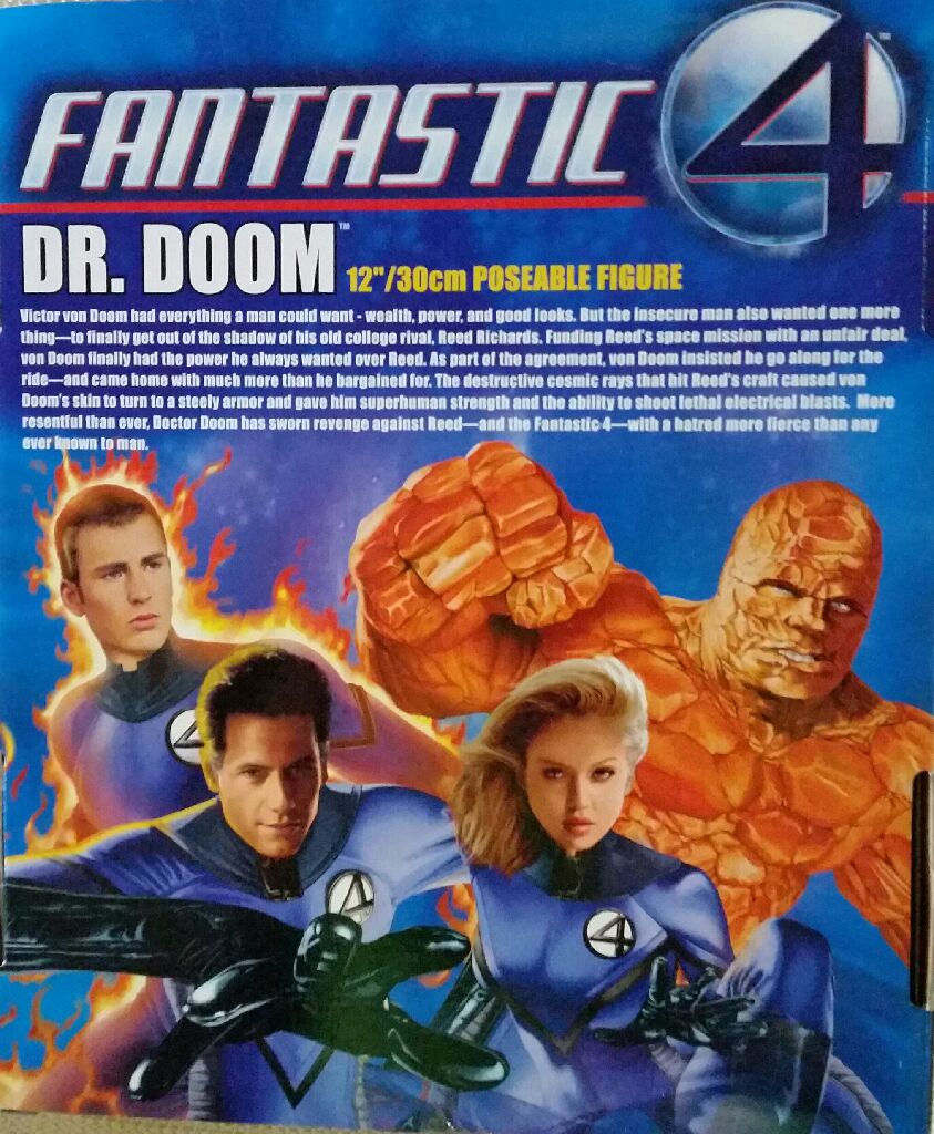 Fantastic Four Dr. Doom 12” Poseable Figure  action figure collectible [Barcode 086892722879] - Main Image 2